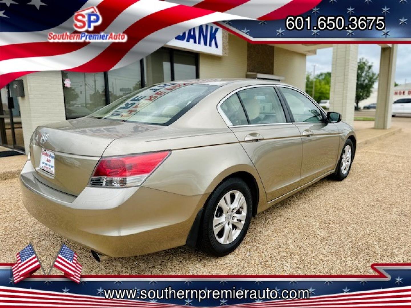 2008 TAN HONDA ACCORD LX-P (JHMCP26448C) , located at 922 W. Beacon St., Philadelphia, MS, 39350, (601) 650-3675, 32.770447, -89.127151 - Photo#5